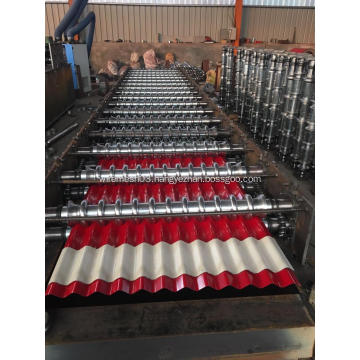 Corrugated Tile Roofing Sheet Roll Forming Machine